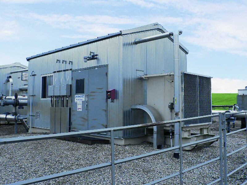 Used 350HP Electric Screw Compressor for sale in Alberta