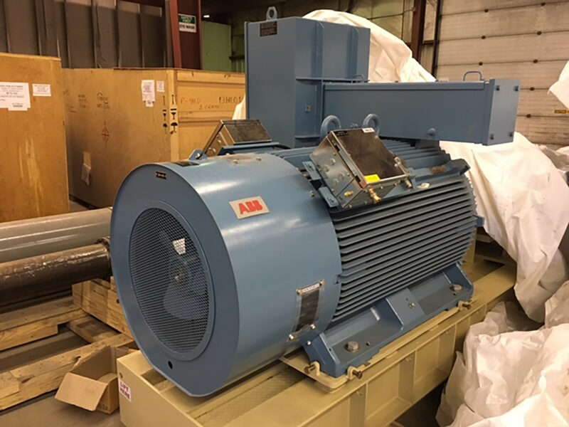 ABB motor 3 - Never used – Two (2x) 700HP Centrifugal Multi-stage Bare Pumps & Motors + Full Packaging Option for sale in Edmonton Alberta
