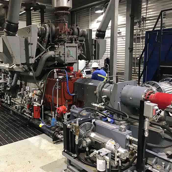 Project – Conversion of Compressor to Multi-stage Centrifugal Pump - oilfield oil and gas equipment for sale in Alberta Canada