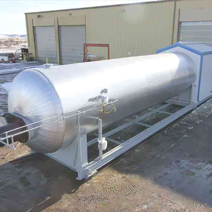Project – Horizontal Treater Joint Venture - oilfield oil and gas equipment for sale in Alberta Canada