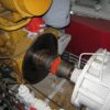 Interior 4 New / Never Used 95HP Caterpillar Vacuum Reciprocating Compressors For Sale in Alberta Canada