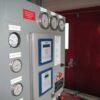 Interior 2 New / Never Used 95HP Caterpillar Vacuum Reciprocating Compressors For Sale in Alberta Canada