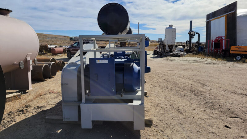 New / Never-used 300HP National 300Q-5M Unitized / Mini Skid Pumps for sale in Alberta Canada surplus oilfield oil and gas equipment 4