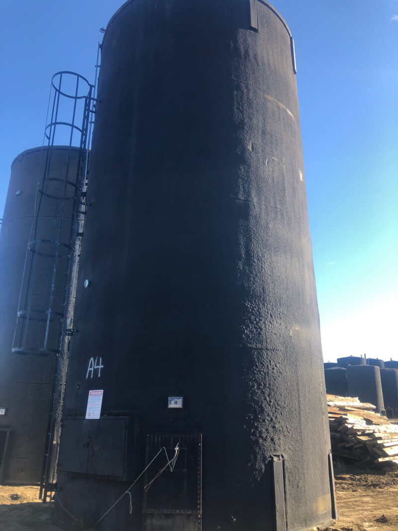 Surplus / Used 1000 BBL Production Oil Tanks for Sale in Alberta Saskatchewan Canada oil equipment oil storage