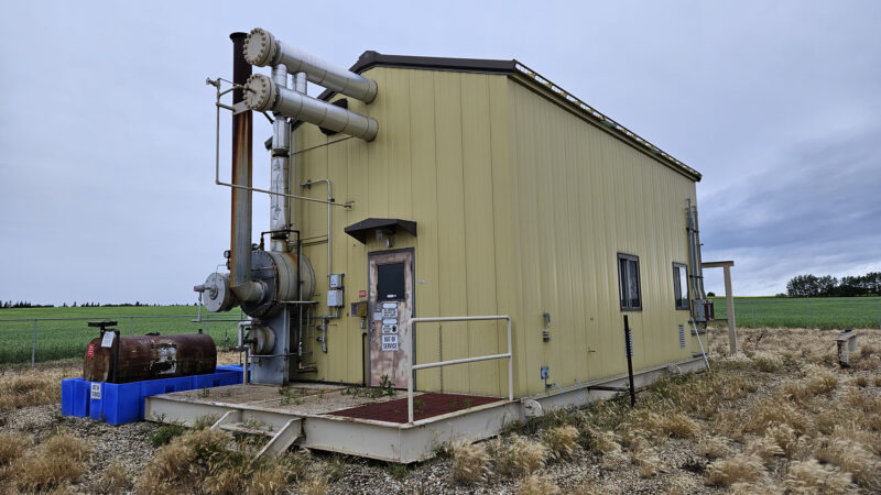 Used Choke Plant c/w Stabilizer and Glycol Regenerator for sale in Alberta surplus oil and gas production equipment