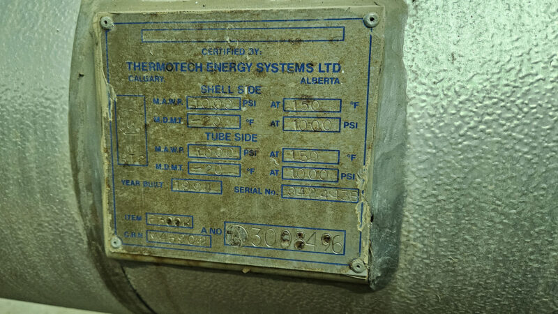 Choke Plant c/w Stabilizer and Glycol Regenerator CJV-1985 - Image 14