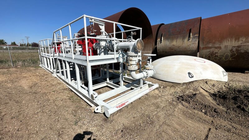 New / Never-used 20,000 BPD BBL/D 300 ANSI Water Filtration Skids for sale in Alberta Canada surplus oil and gas production equipment 1