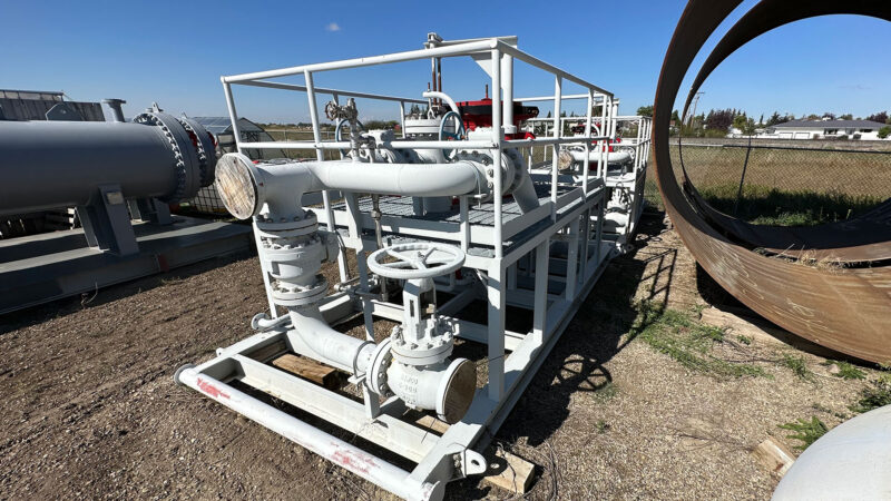 New / Never-used 20,000 BPD BBL/D 300 ANSI Water Filtration Skids for sale in Alberta Canada surplus oil and gas production equipment 3