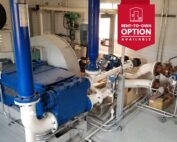 For sale rent-to-own lease surplus new never-used 200HP National 200T-5L Triplex Injection / Disposal Pump Package – Alberta Canada production equipment pump systems positive displacement