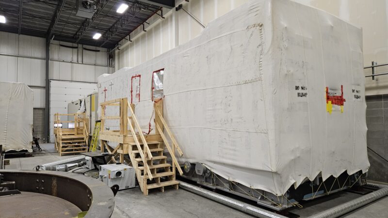 For sale surplus New / Never-used GE Natural Gas 90MW 60Hz 7EA Turbine Generator + HRSG Cogeneration Plant in Alberta Canada