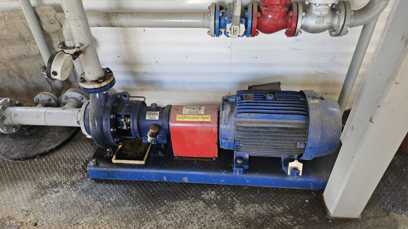 Used surplus 400HP Sweet REDA horizontal pumping system HPS Pump Package for sale in Alberta Canada 7