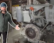 For Sale: The Building & Fabrication of a 1.2MW 1q00kW 480V 60Hz Waukesha L7044GSI Natural Gas Generator Package in Alberta, Canada