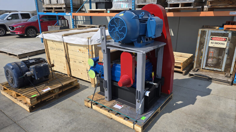 Remanufactured National 80T Triplex Unitized / Mini Skid Plunger Pump CJV-2008 - Image 2