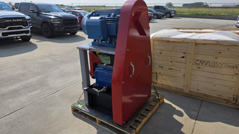 Remanufactured National 80T Triplex Unitized / Mini Skid Plunger Pump CJV-2008 - Image 4