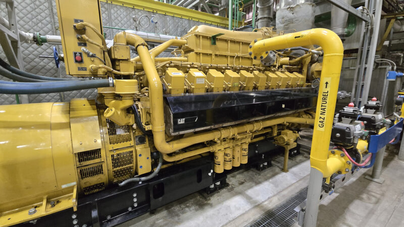 Used Caterpillar G3520C 2055kW 2MW 4160V 60Hz Natural Gas Open-skid Generator Packages CJV-U588 - Image 5