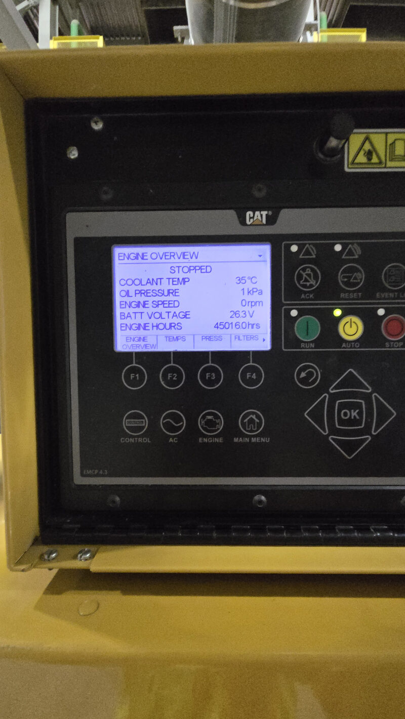 Used Caterpillar G3520C 2055kW 2MW 4160V 60Hz Natural Gas Open-skid Generator Packages CJV-U588 - Image 7