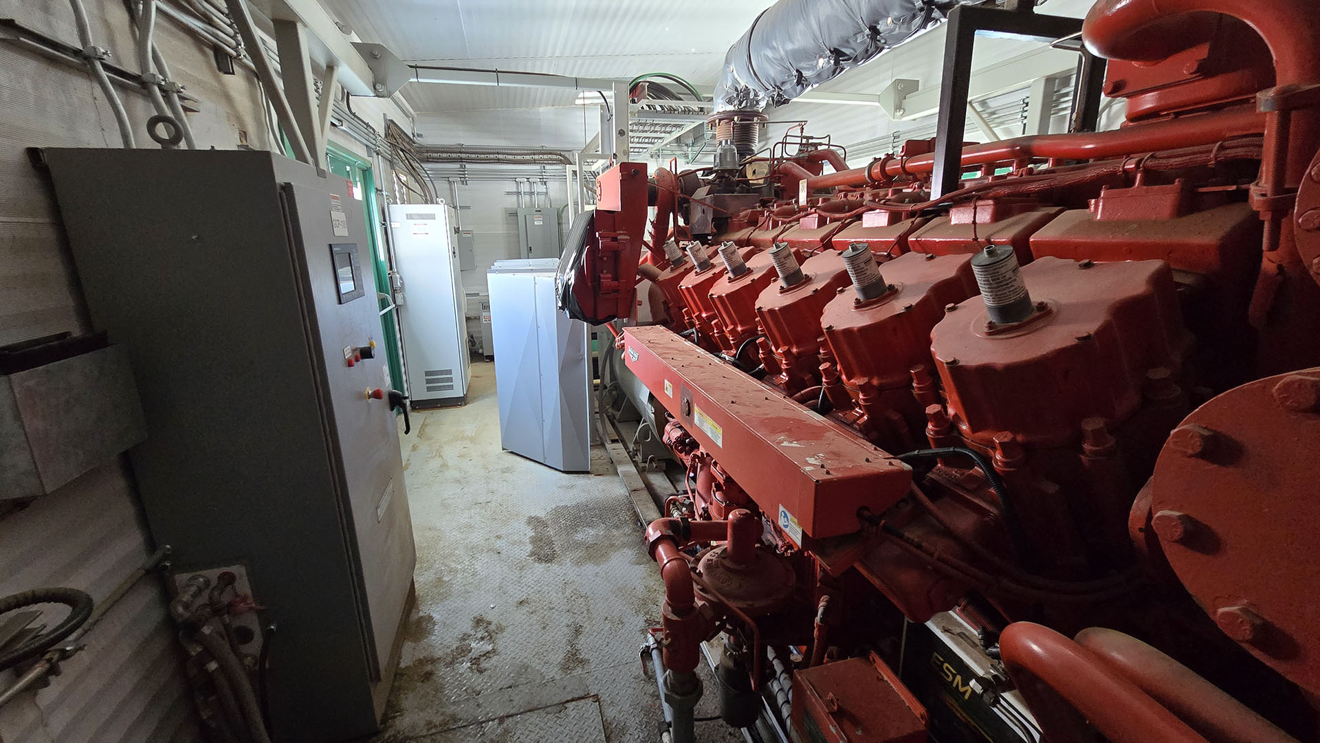 Used Waukesha L5794GSI 1MW (1029kW) Natural Gas Generator Packages - 480V 60Hz Enclosed - CJV-2029 - Image 7