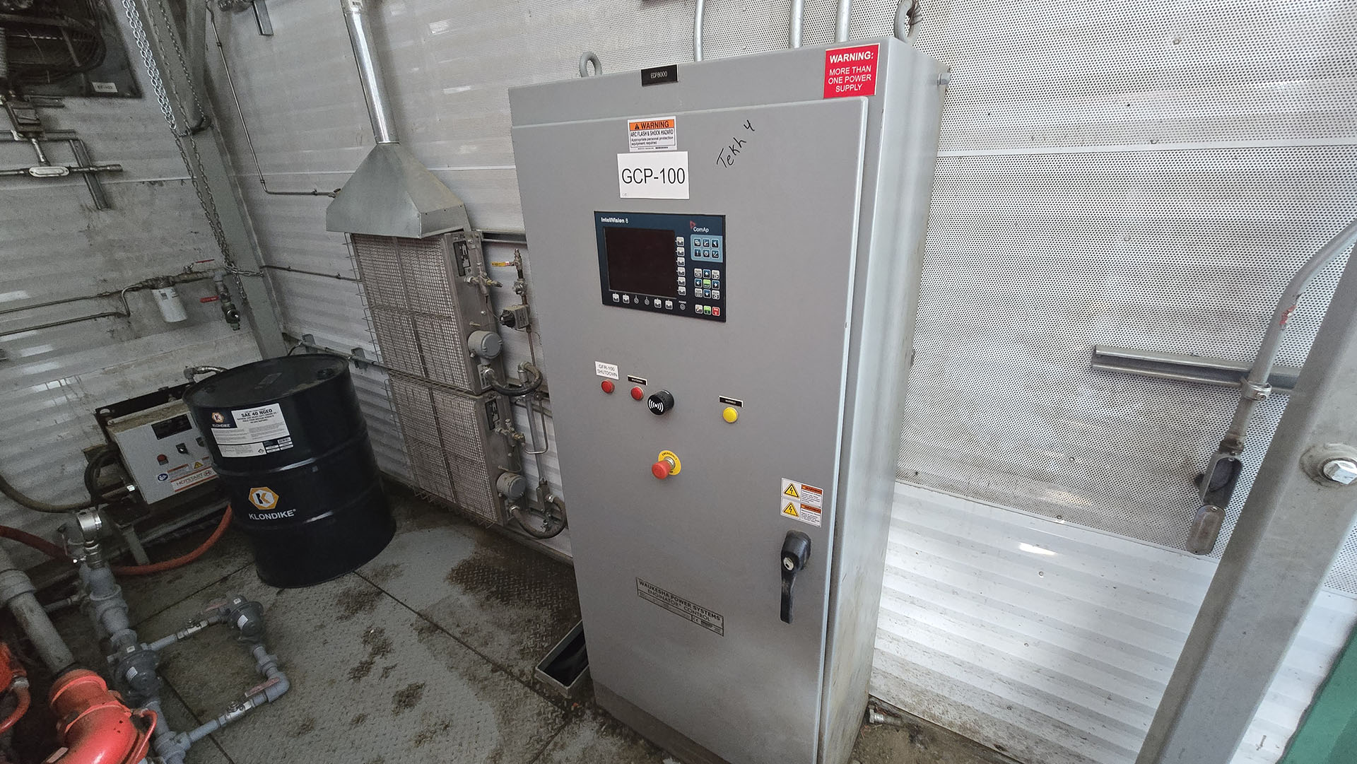 Used Waukesha L5794GSI 1MW (1029kW) Natural Gas Generator Packages - 480V 60Hz Enclosed - CJV-2029 - Image 8