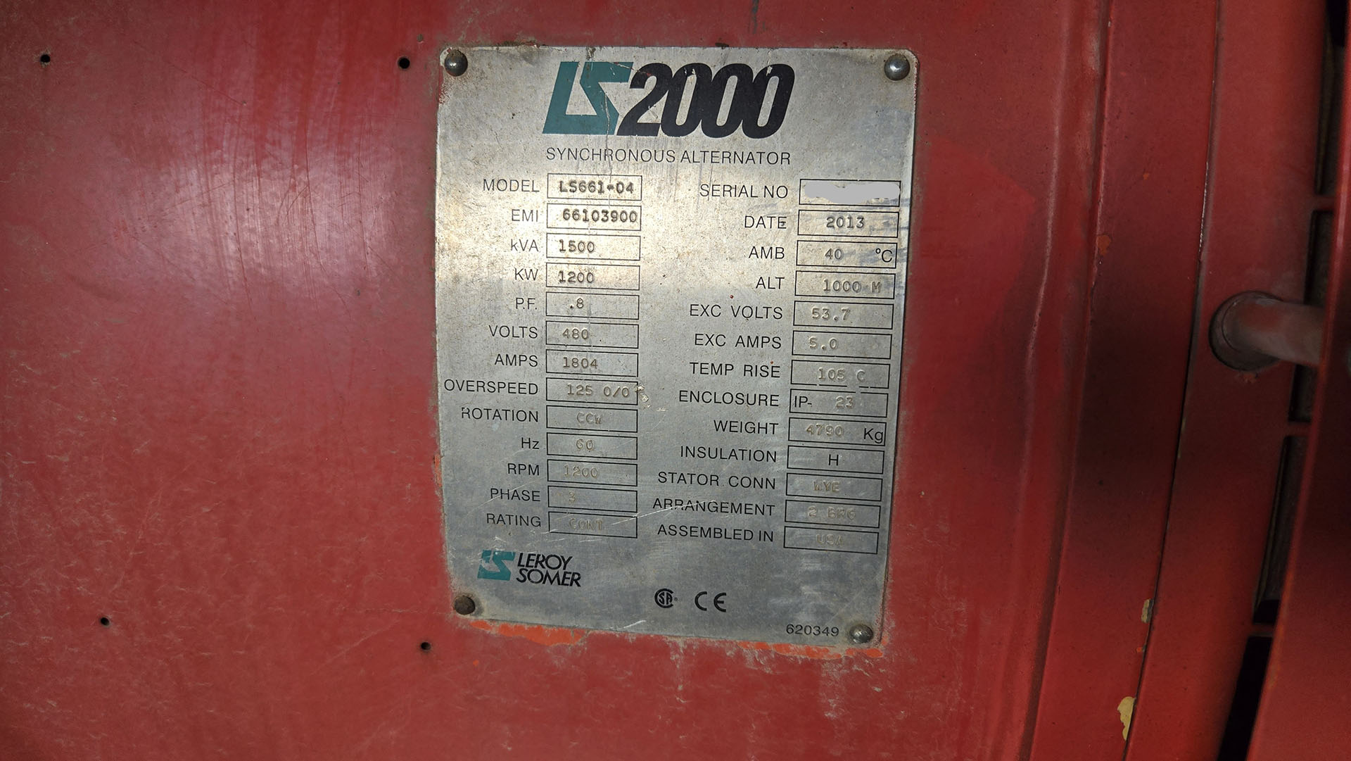 Used Waukesha L5794GSI 1MW (1029kW) Natural Gas Generator Packages - 480V 60Hz Enclosed - CJV-2029 - Image 11